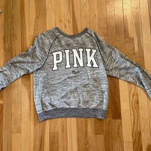 Gray & White crewneck